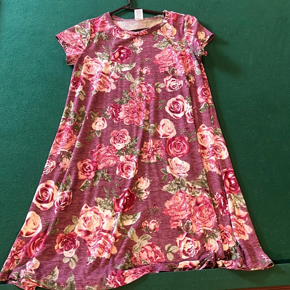 Girls t-shirt dress